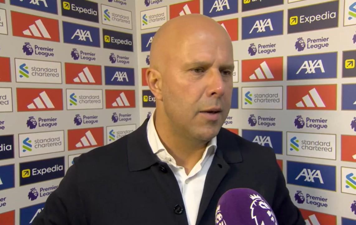 开云体育下载-斯洛特:枪手拿到9个角球但我们防得很好;我们阵容已经很强